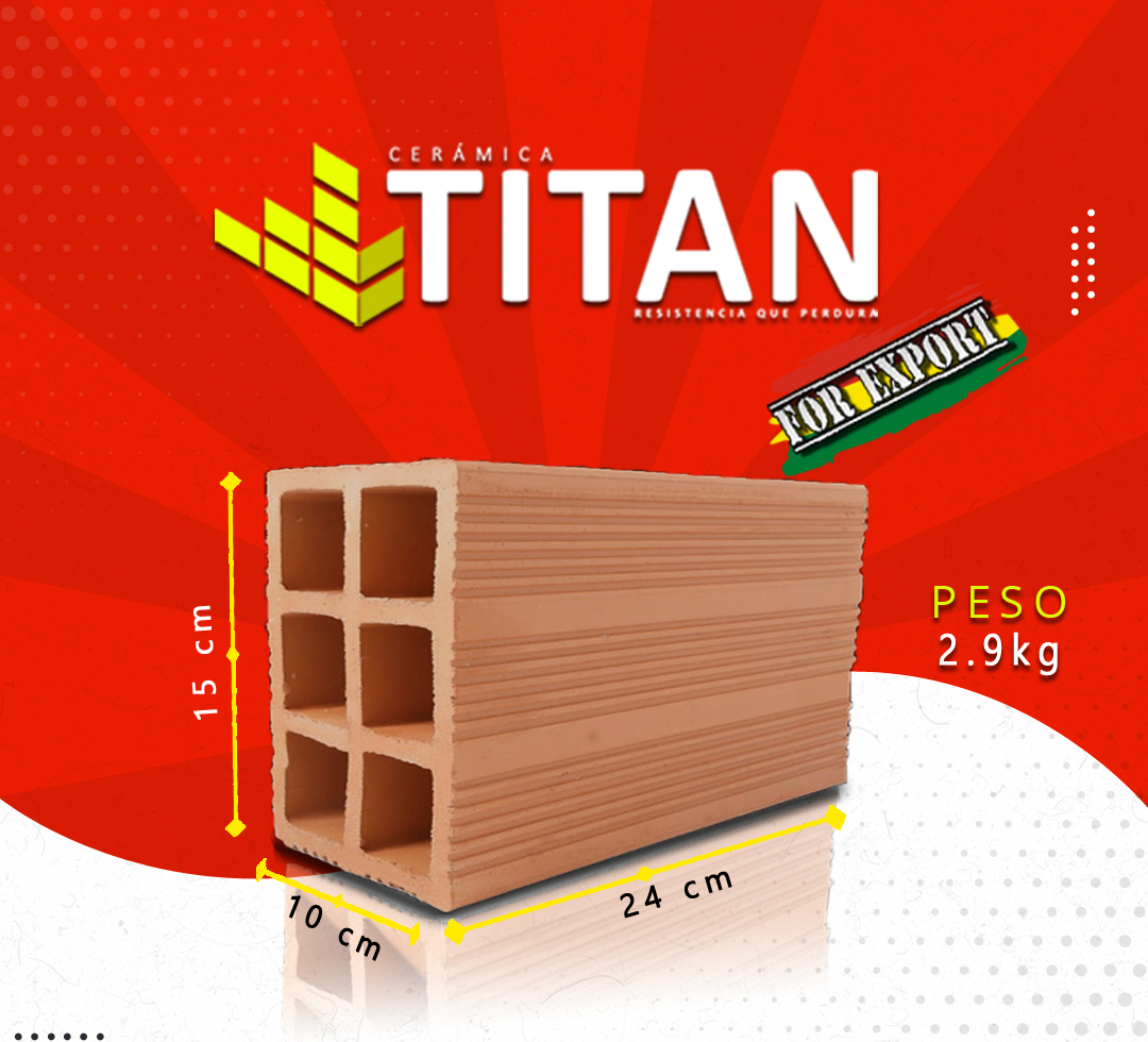 6 HUECOS RAYADO GRANDE - 24X10X15 CM